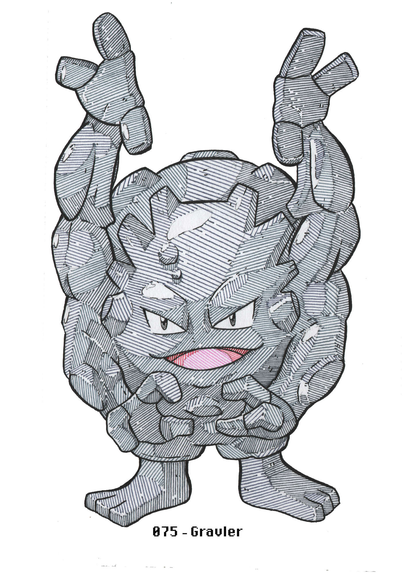Graveler Sticker