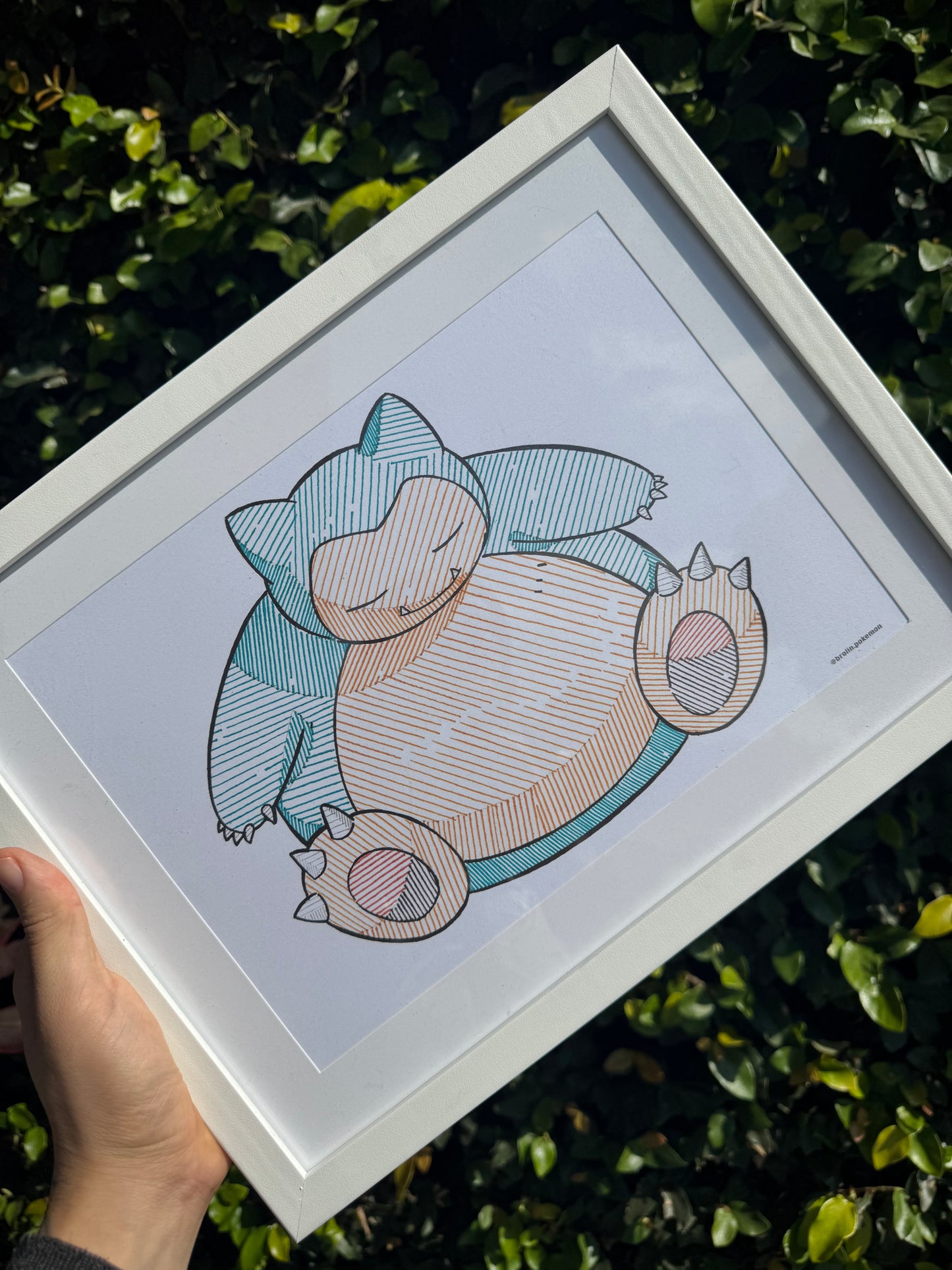 Snorlax Print