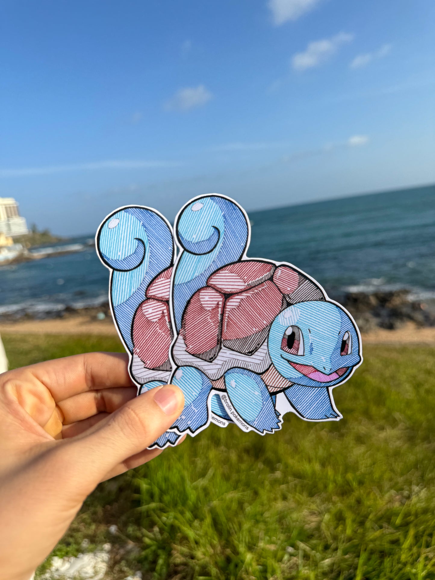 Squirtle Sticker (Kanto Pokédex)