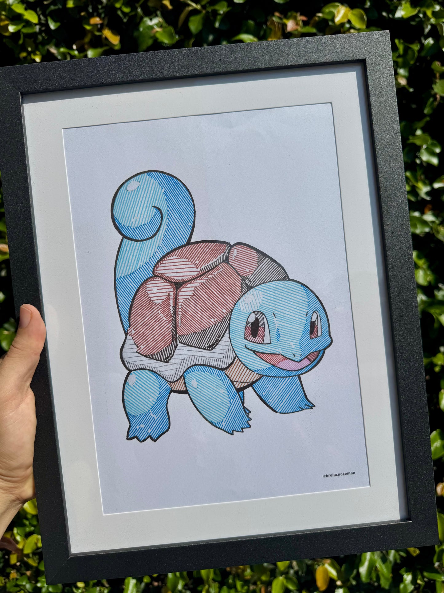Squirtle Print