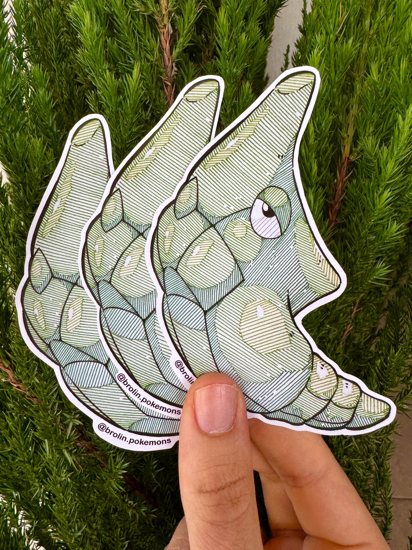 Metapod Sticker (Kanto Pokédex)