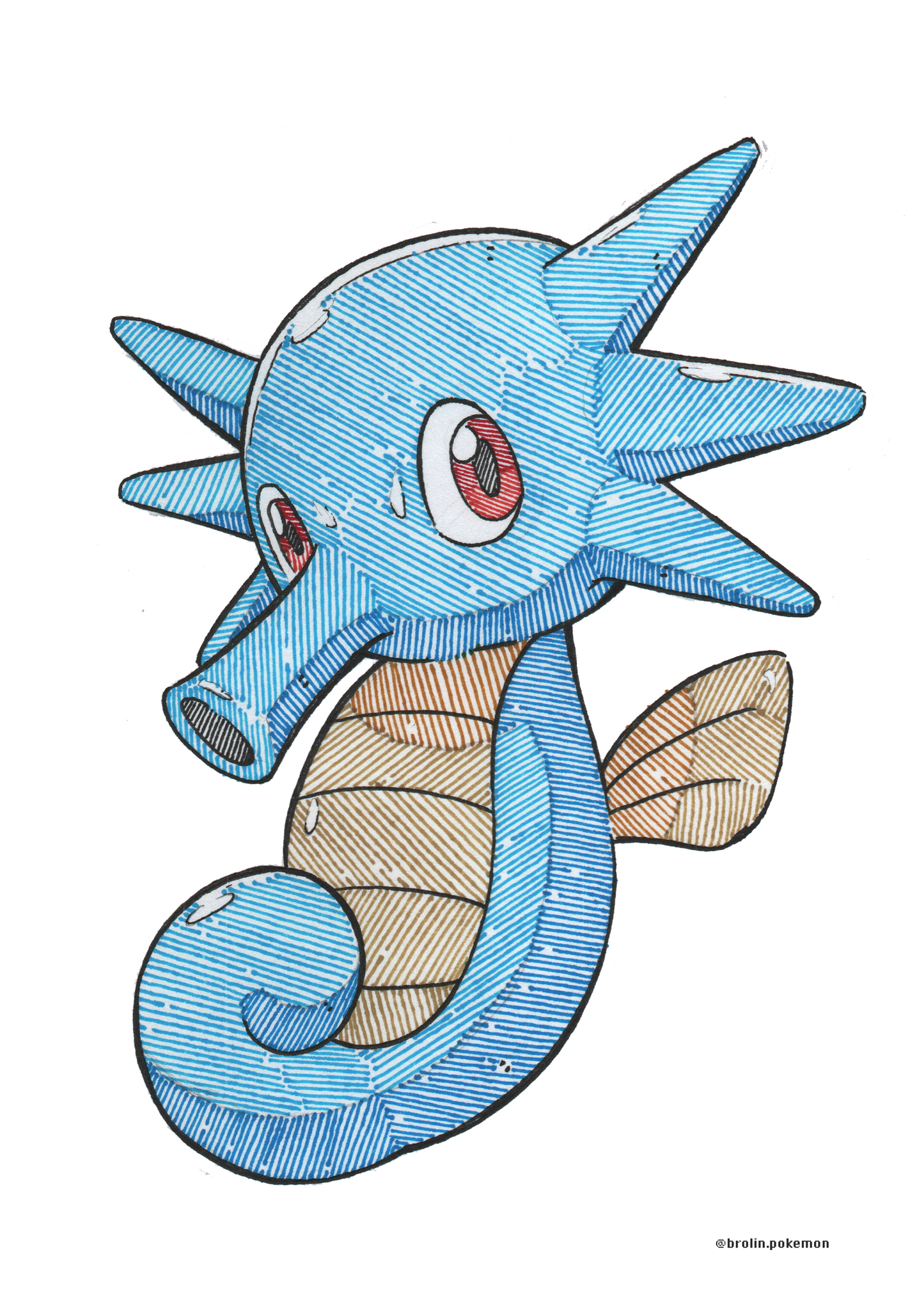 Horsea Sticker
