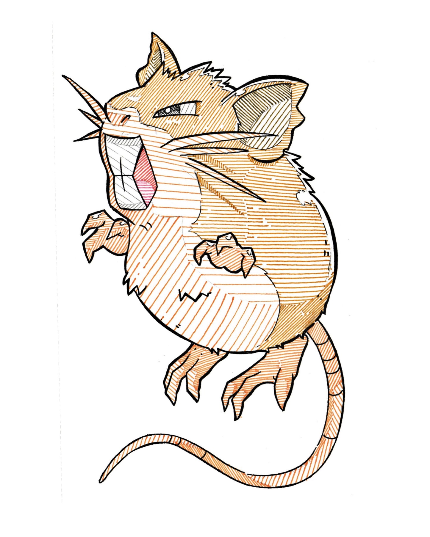 Raticate Sticker