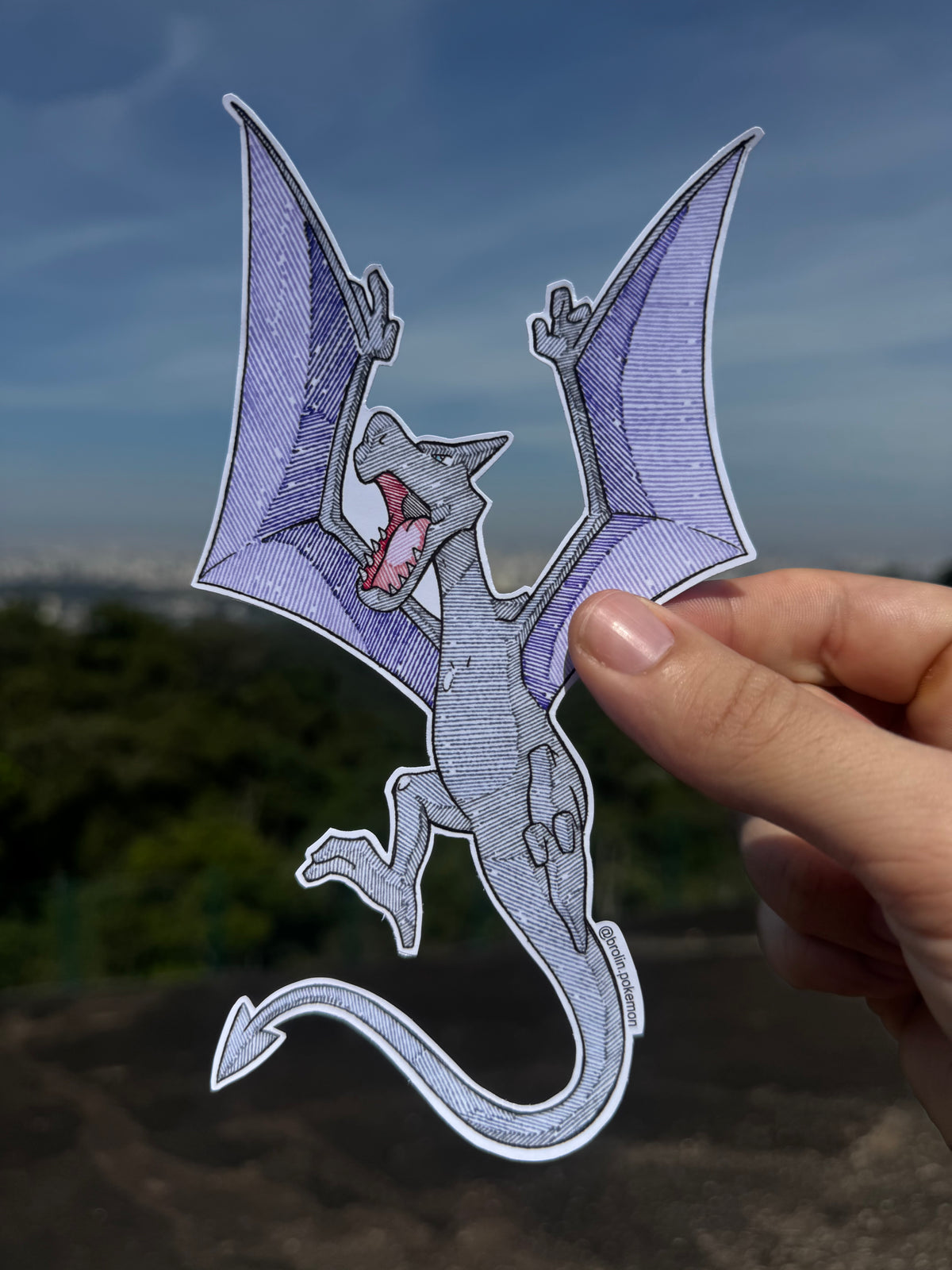 Aerodactyl Sticker - Type 2