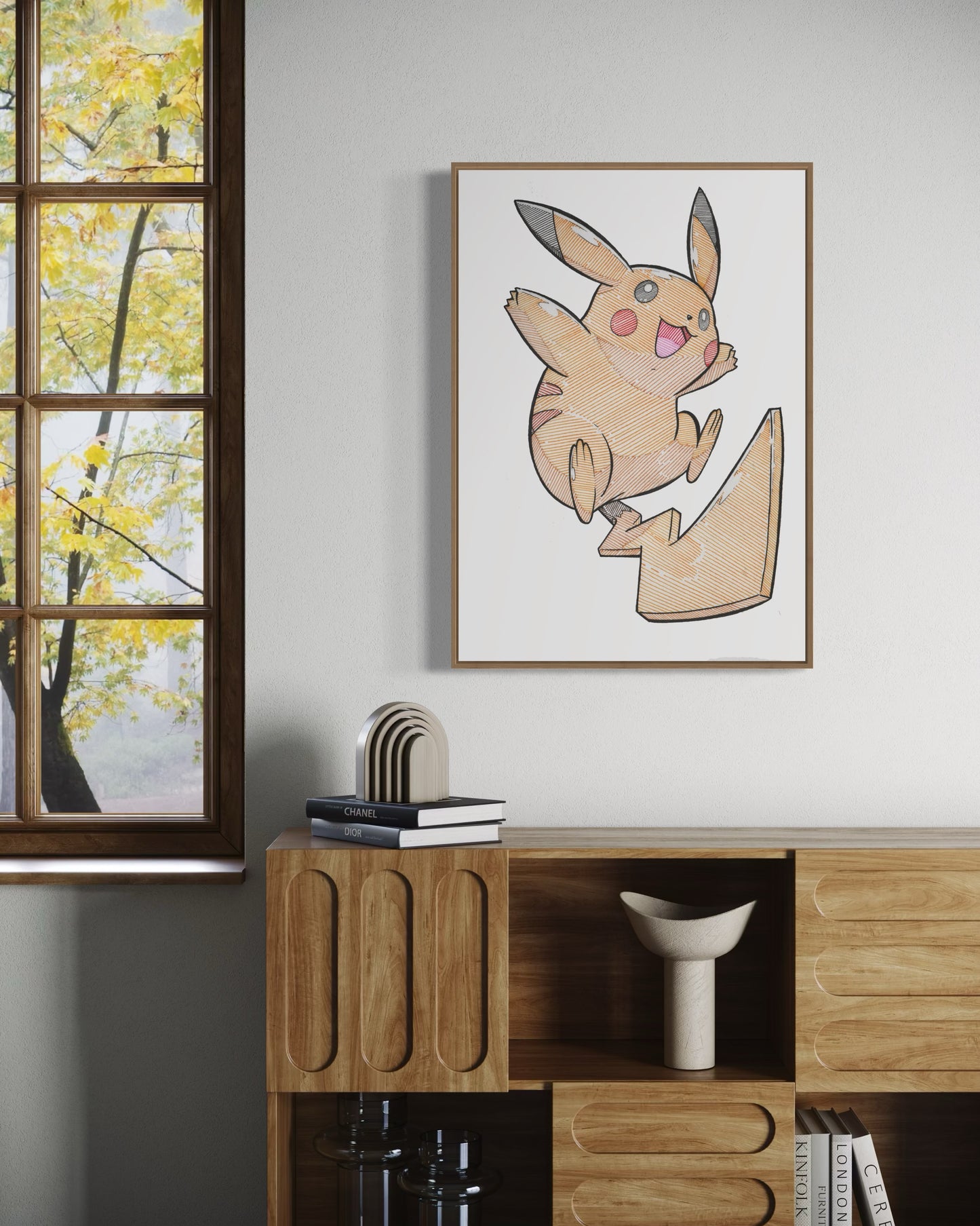 Pikachu + Raichu Print
