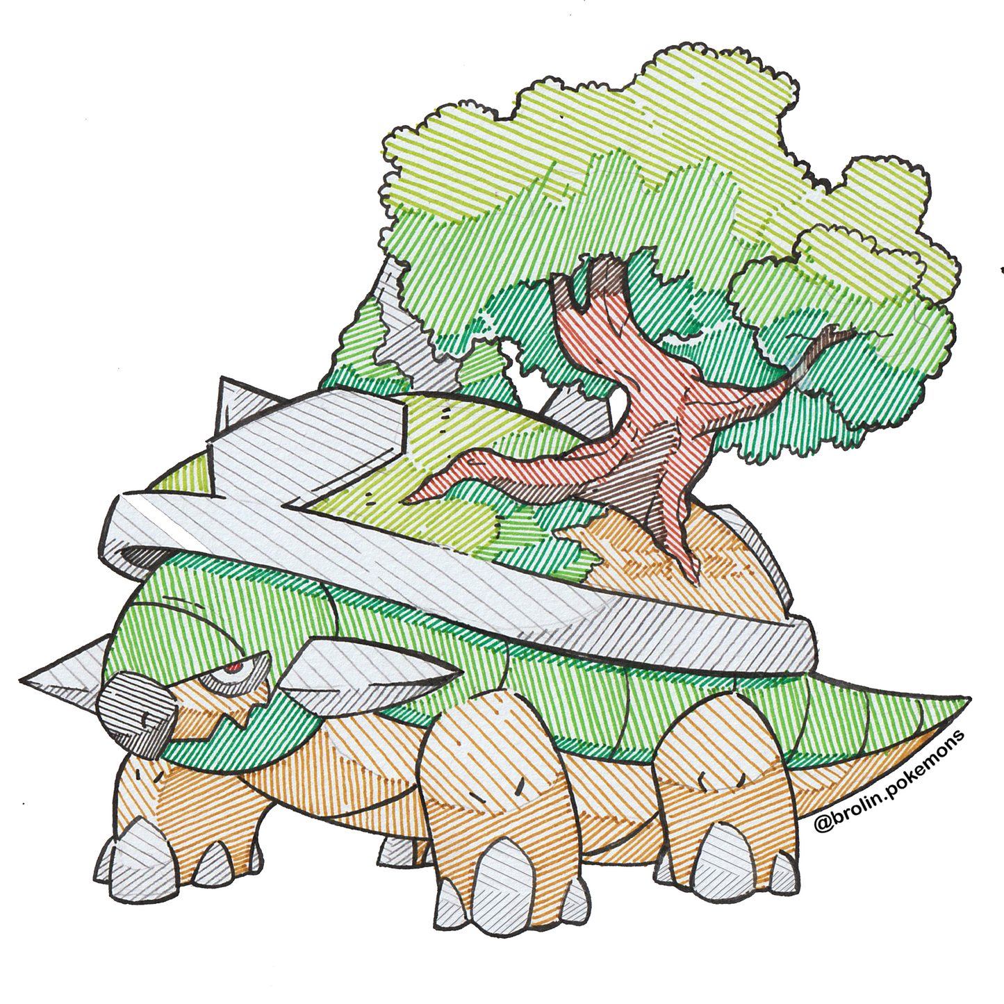Torterra Print