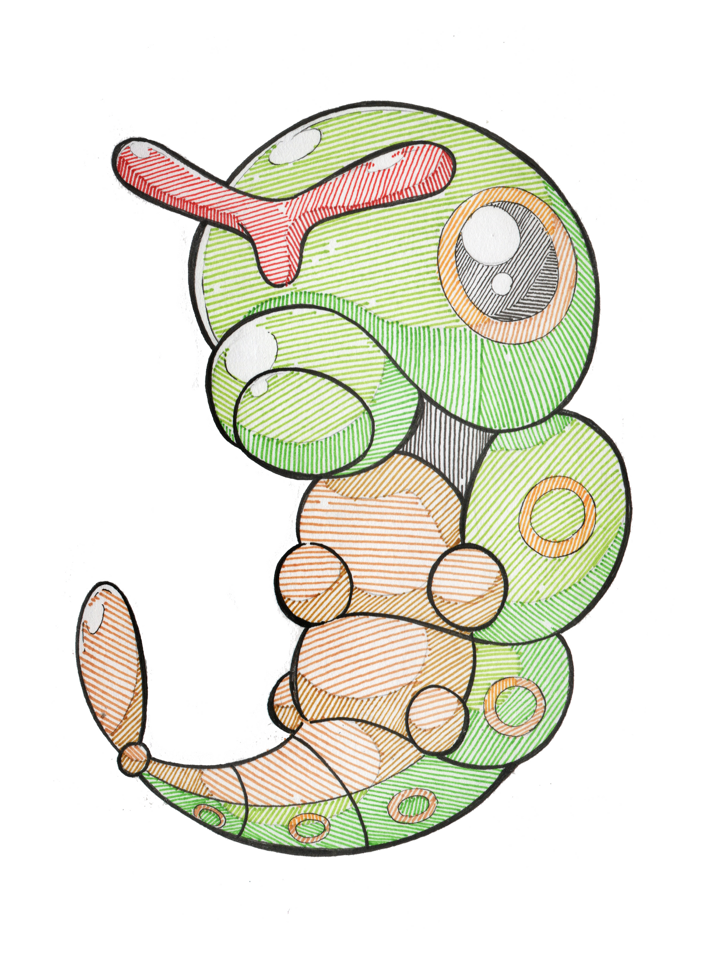 3 Prints - Butterfree Evolution Line