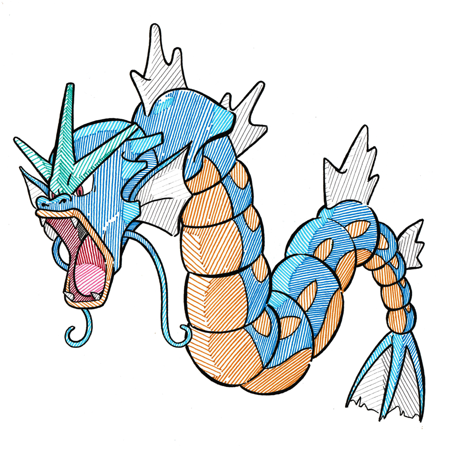 2 Gyarados + 2 Magikarps