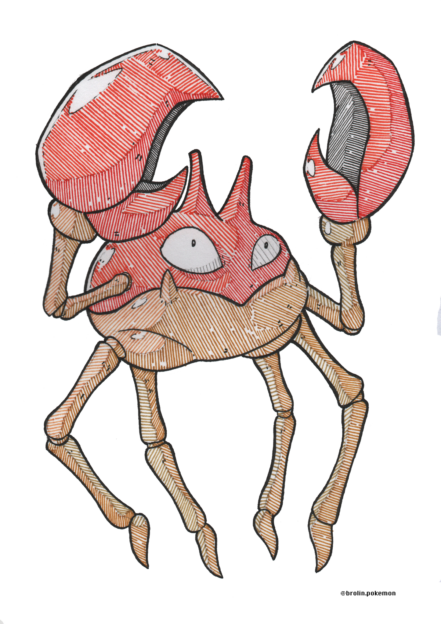Krabby Sticker - Type 2