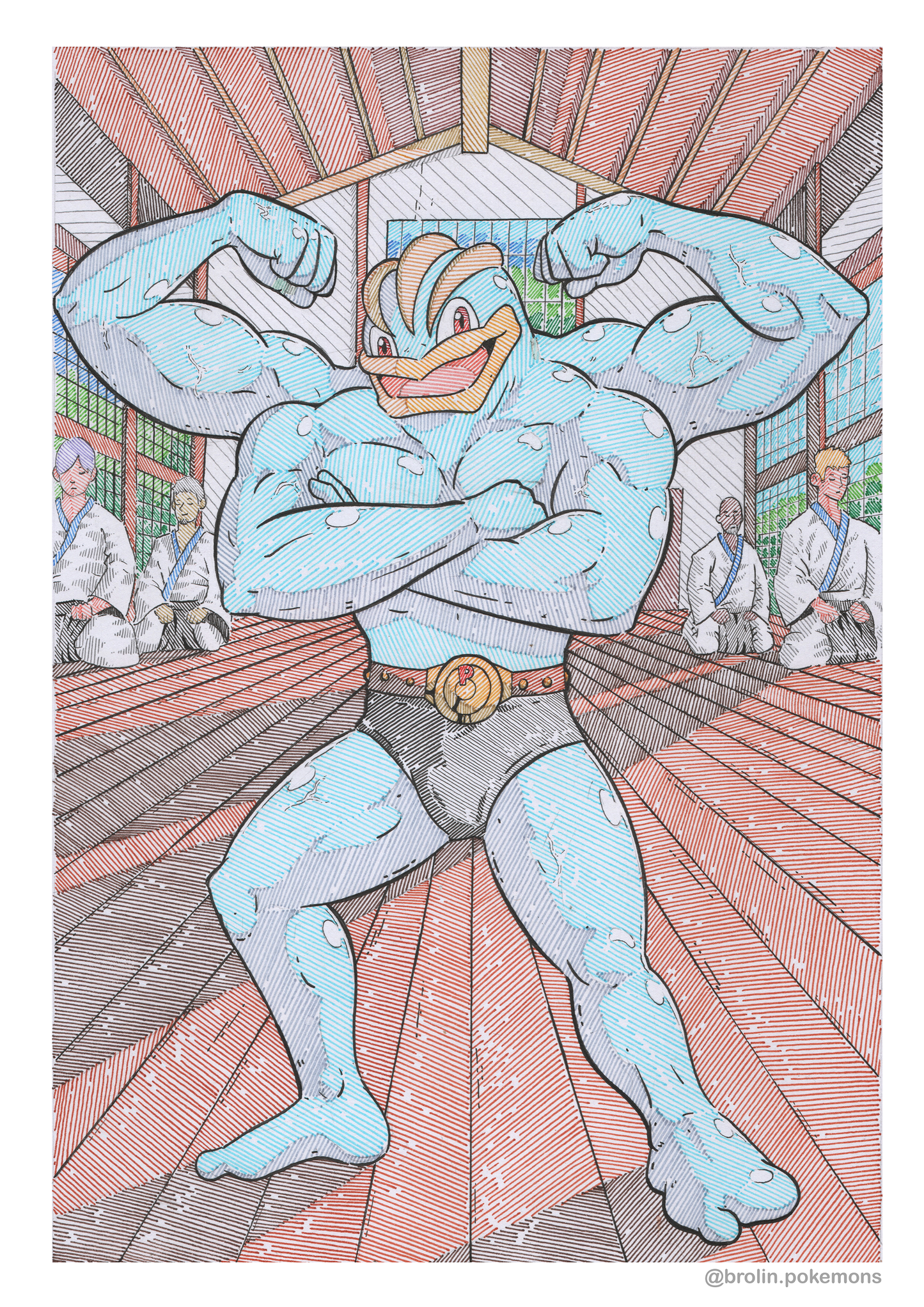 Machamp Print