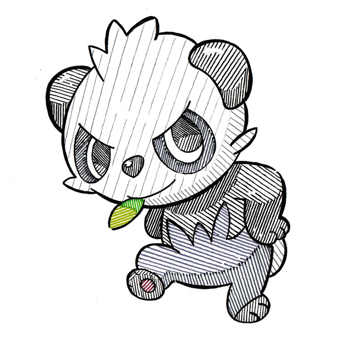 Pancham Sticker