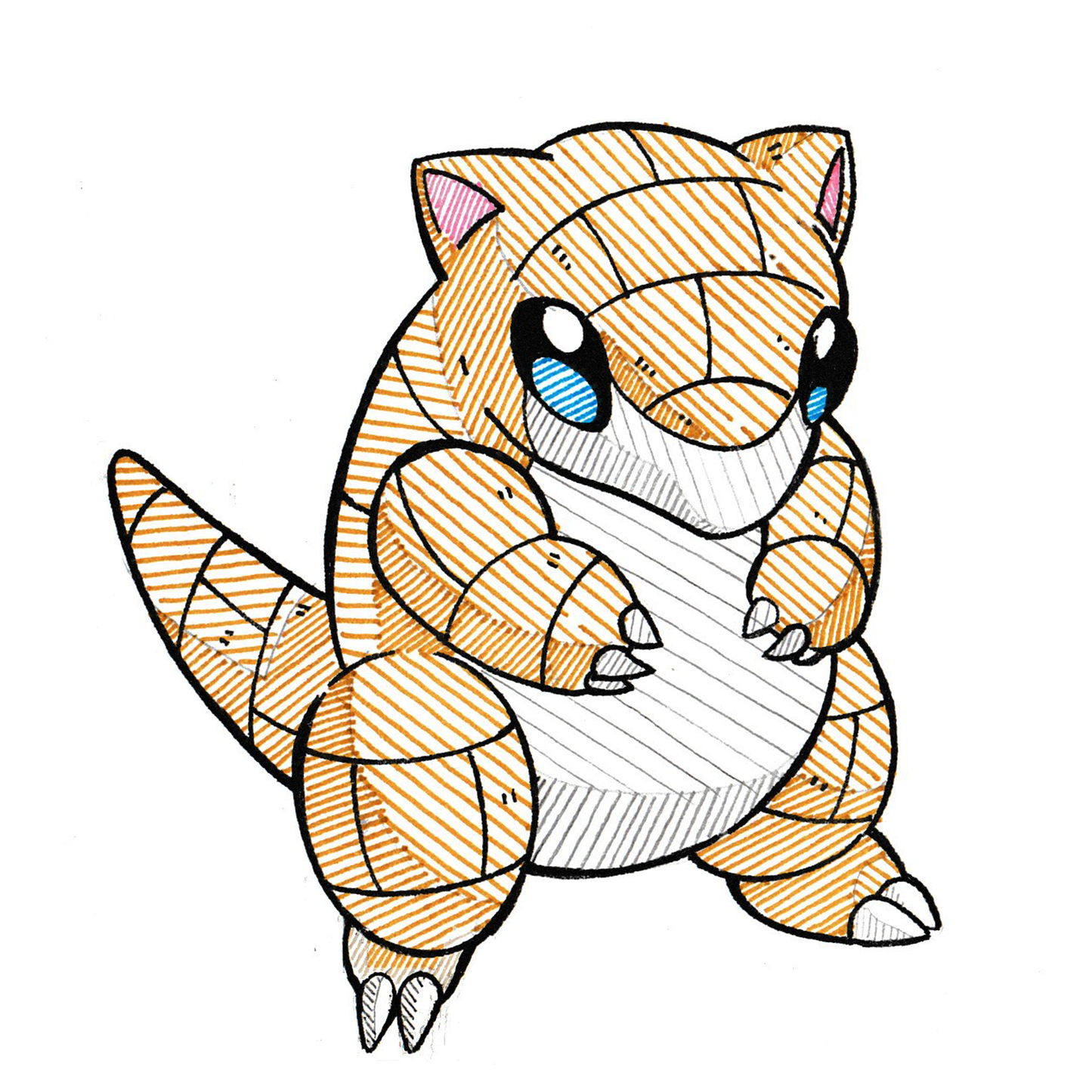Sandshrew Sticker