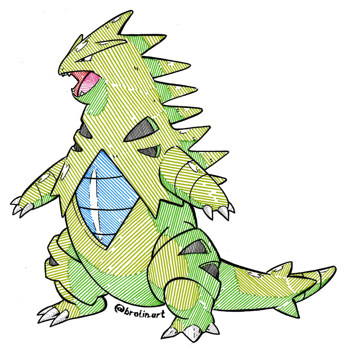 Tyranitar Sticker