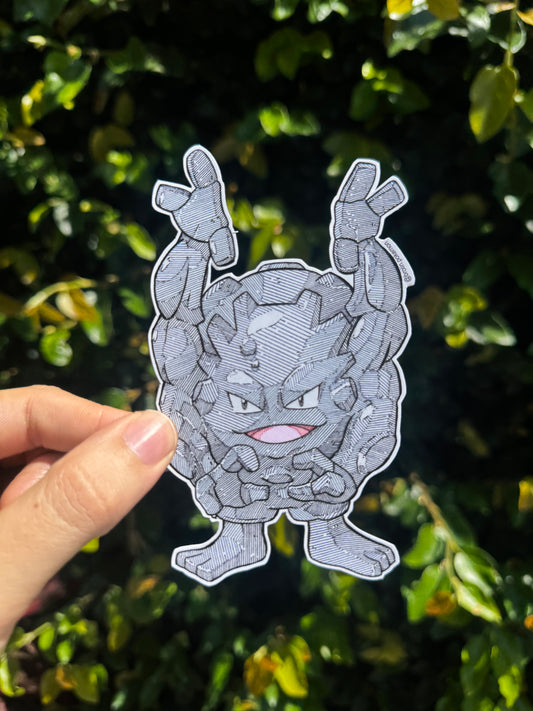 Graveler Sticker