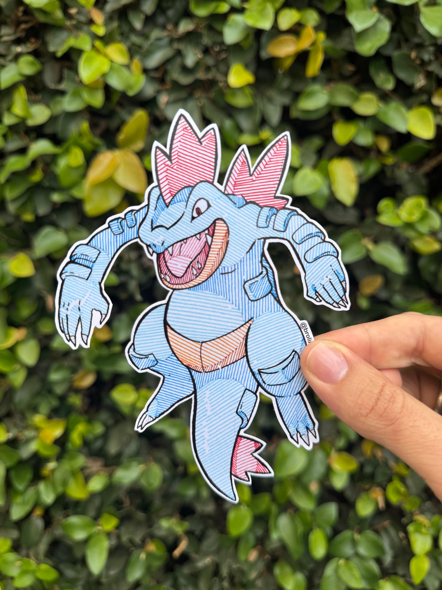 Feraligatr Sticker - Type 2
