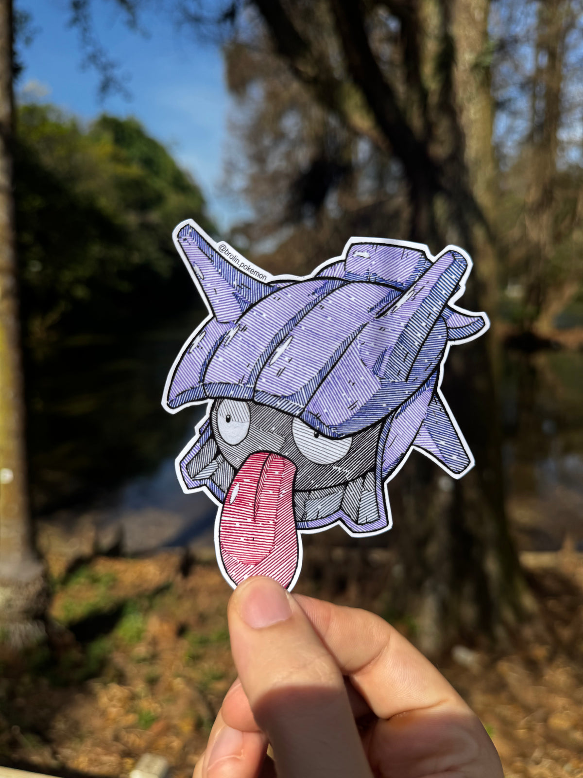 Shellder Sticker
