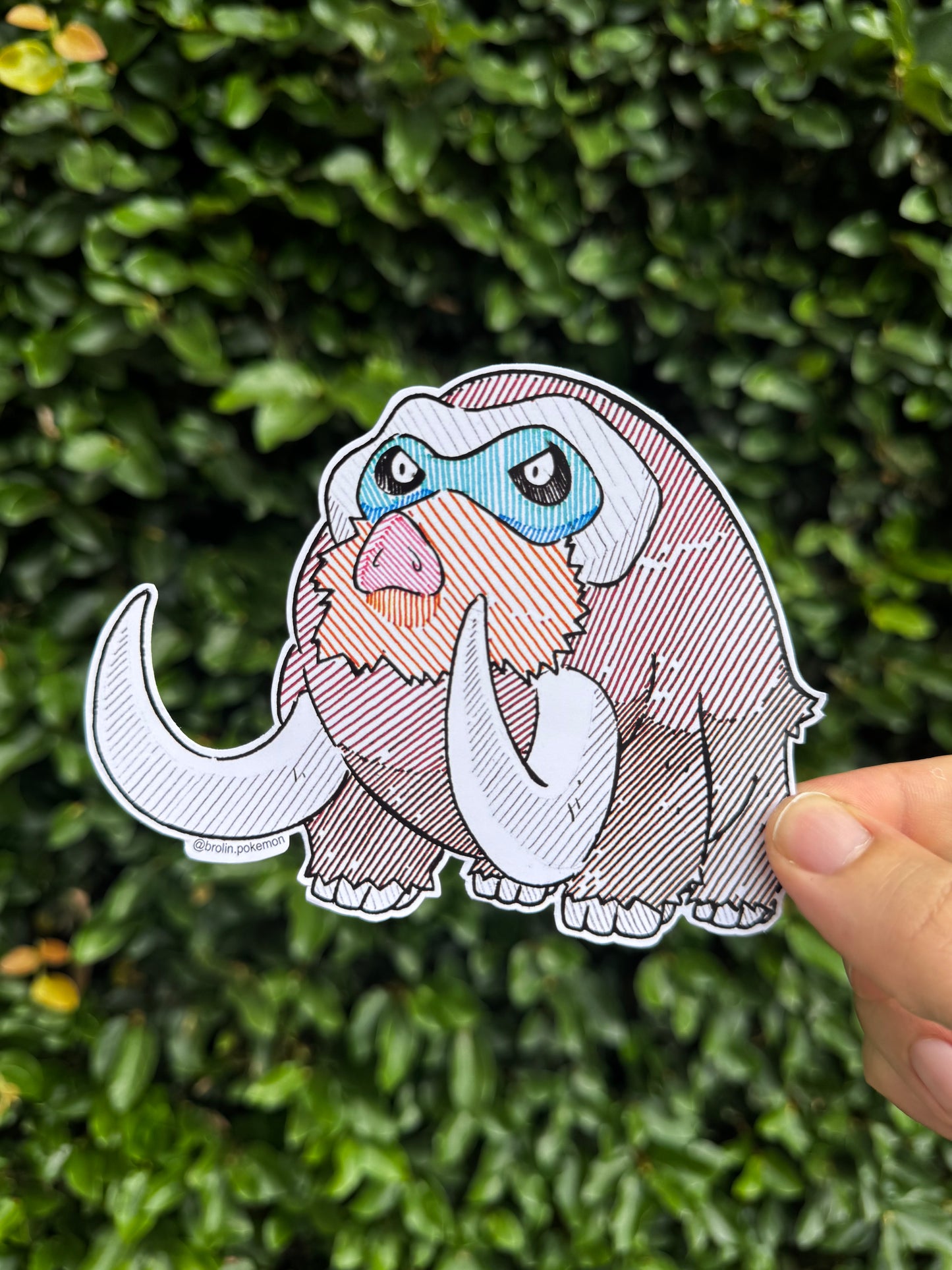Mamoswine Sticker