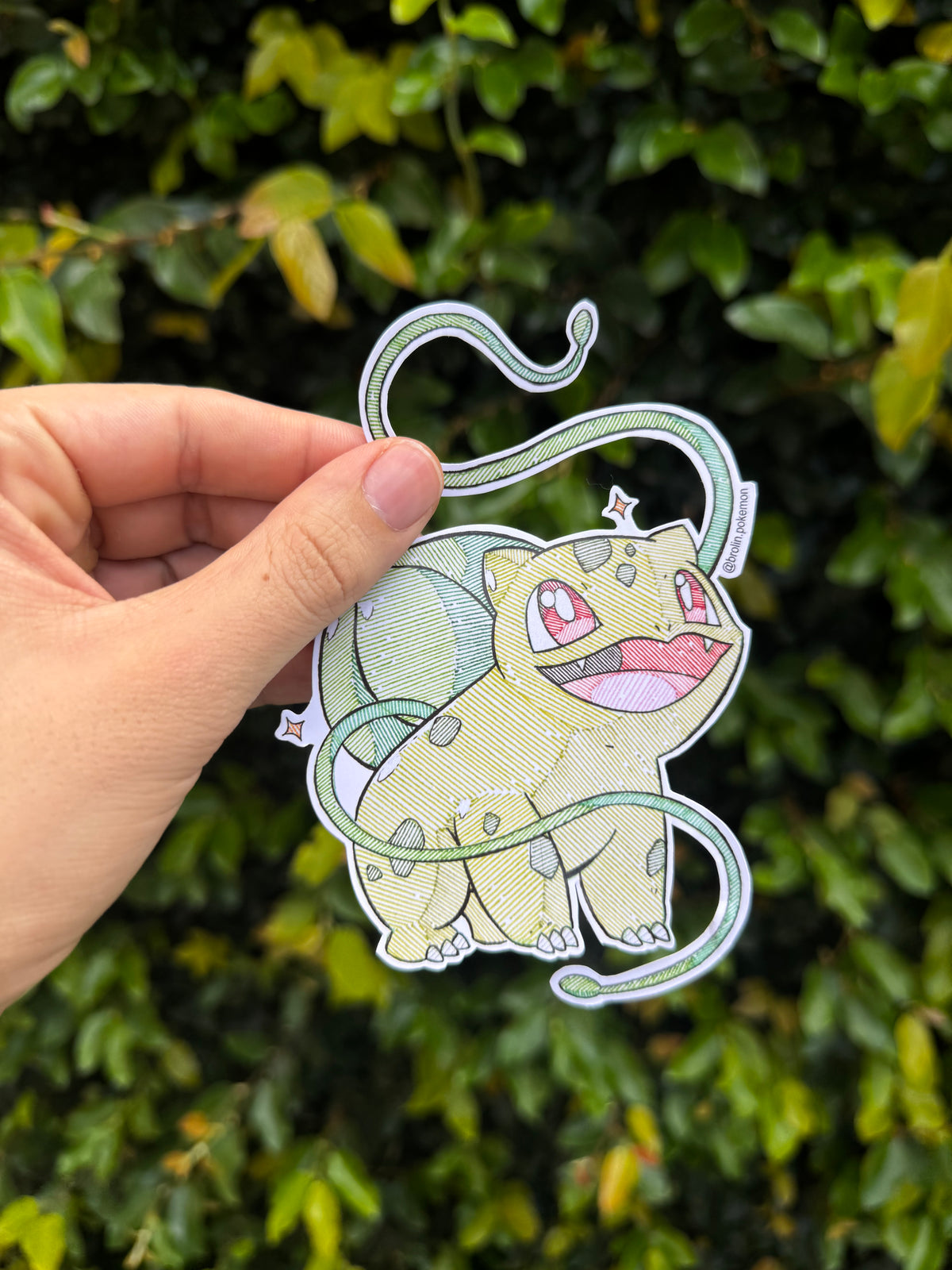 Shiny Bulbasaur Sticker