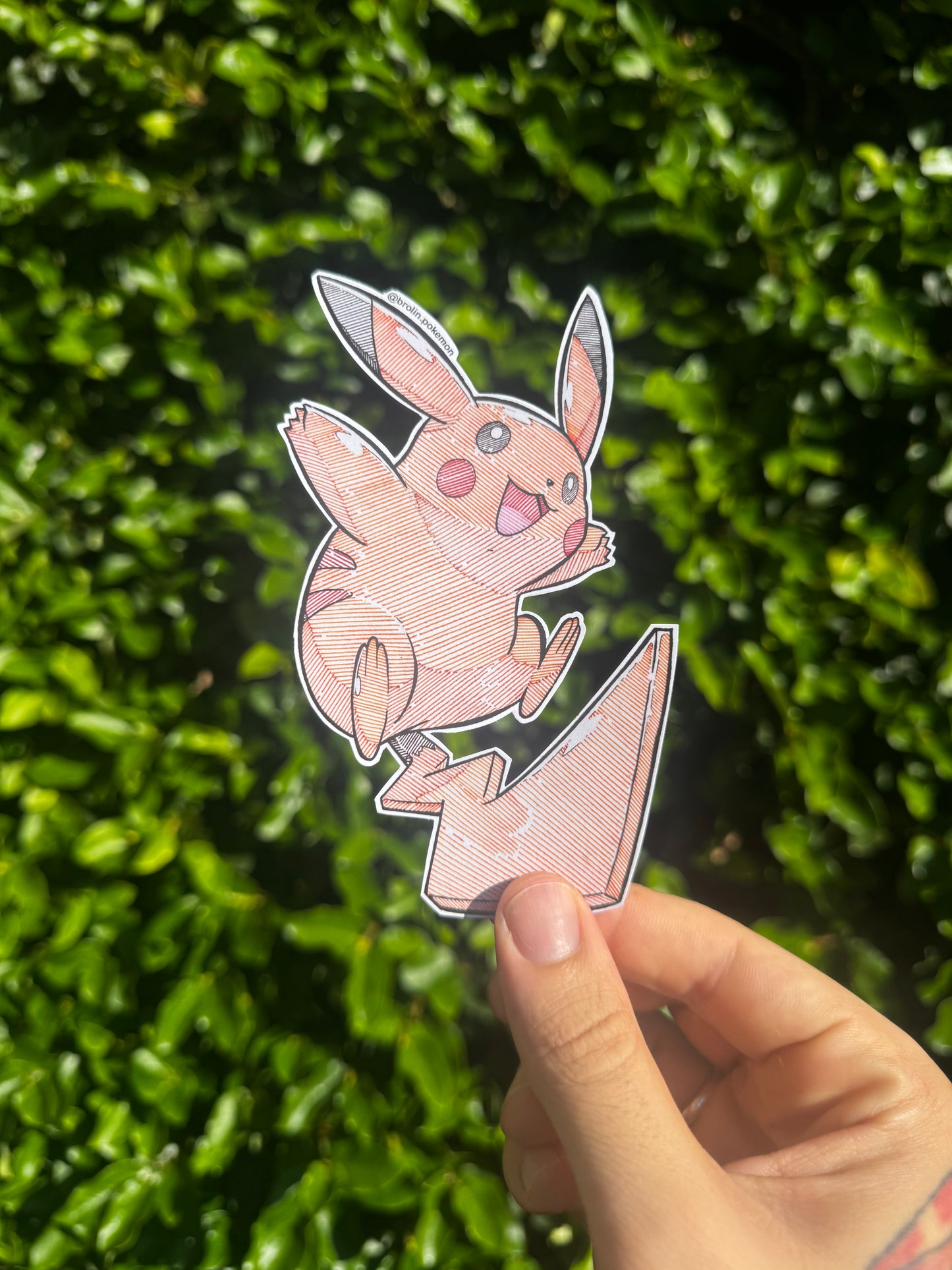 Pikachu Sticker - Type 2