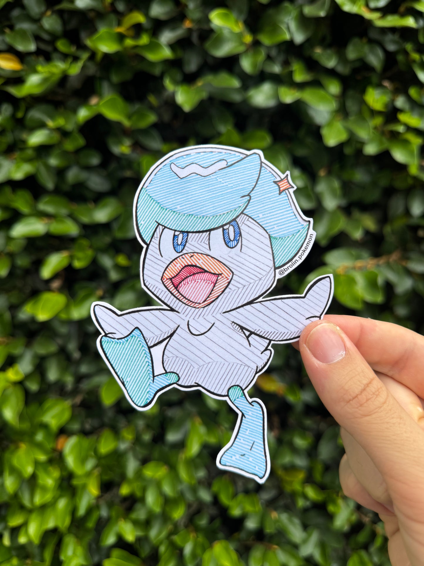 Quaxly Sticker