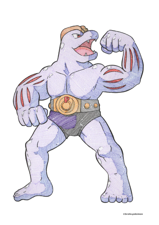 Machoke Sticker