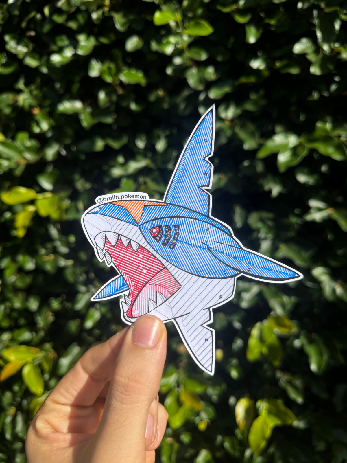 Sharpedo Sticker