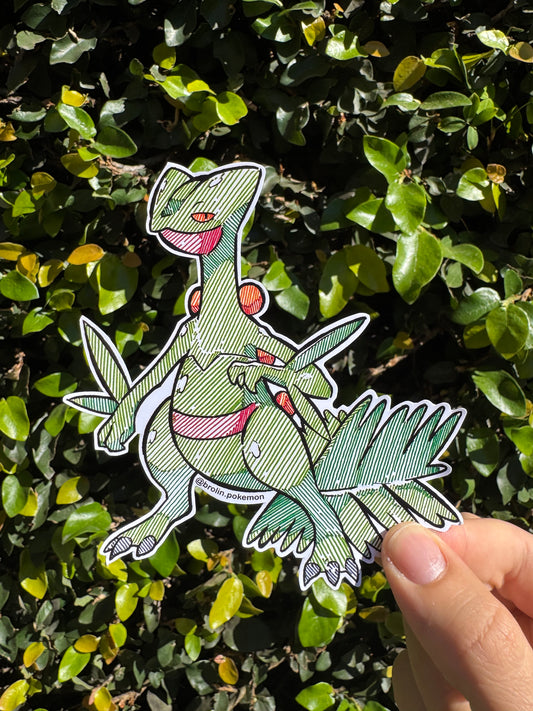 Sceptile Sticker