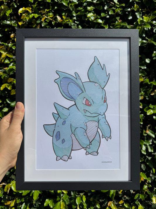 Nidorina Print