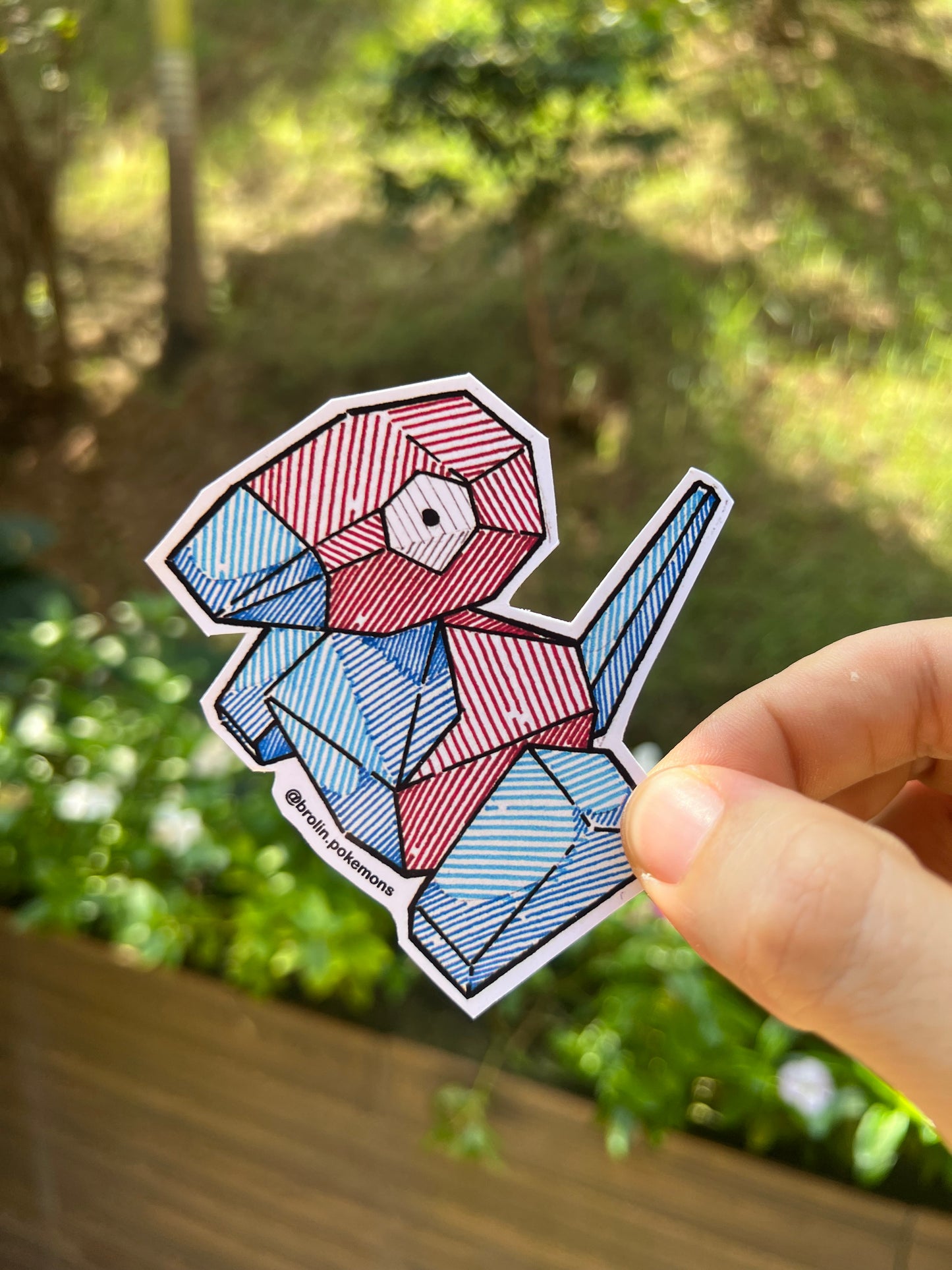 Porygon Sticker