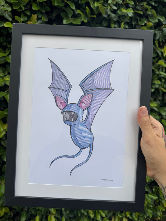 Zubat Print