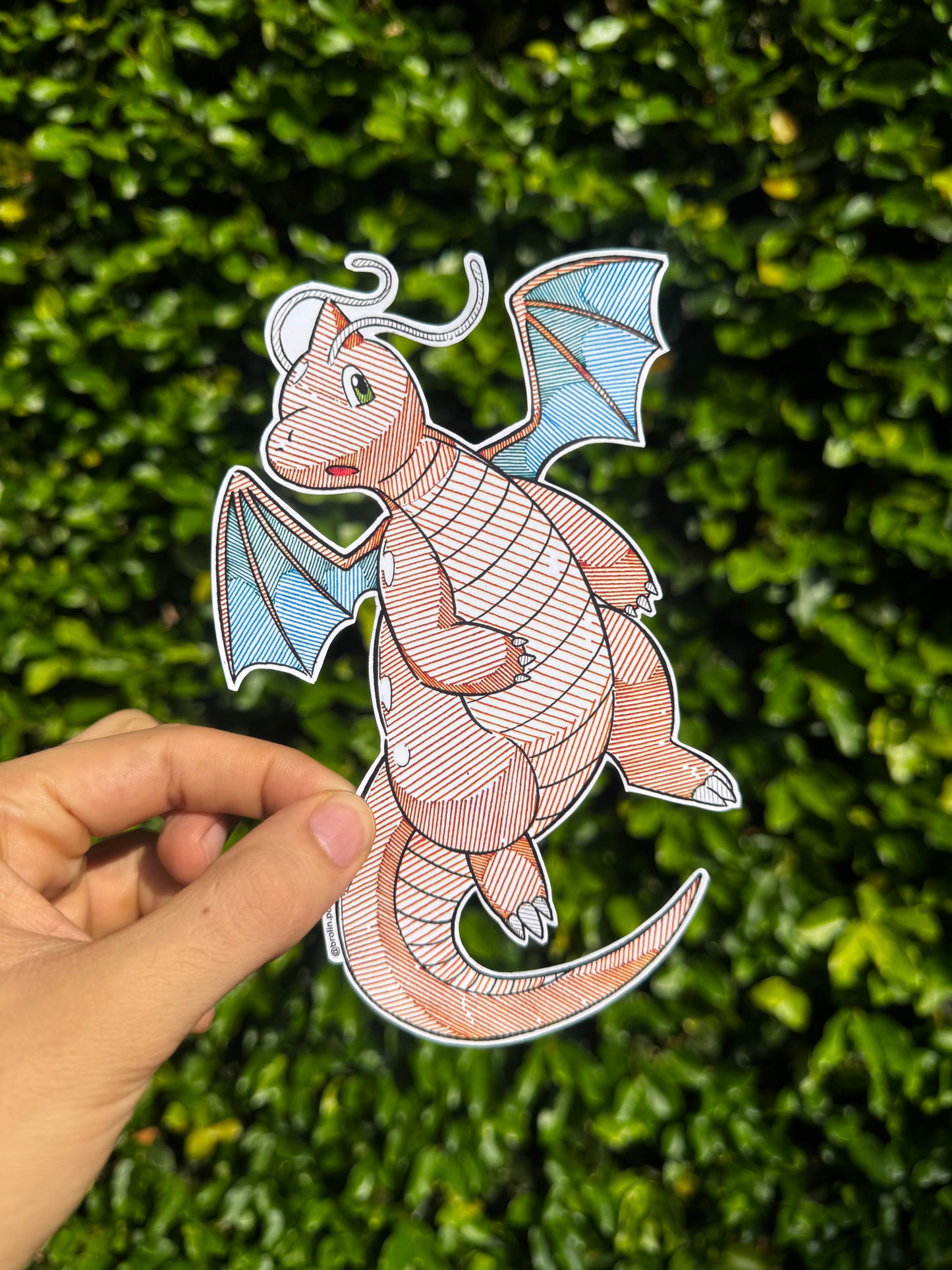 Dragonite Sticker Type 2