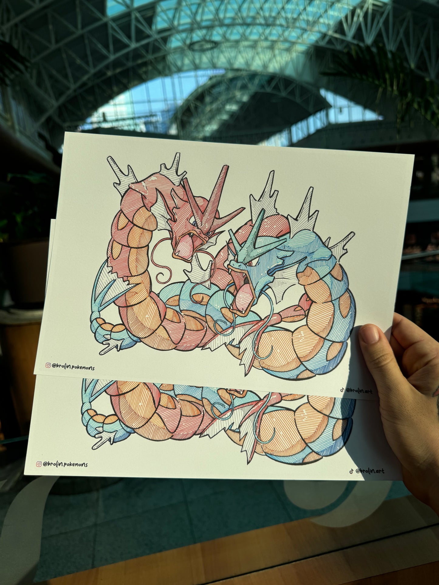 Gyarados Print