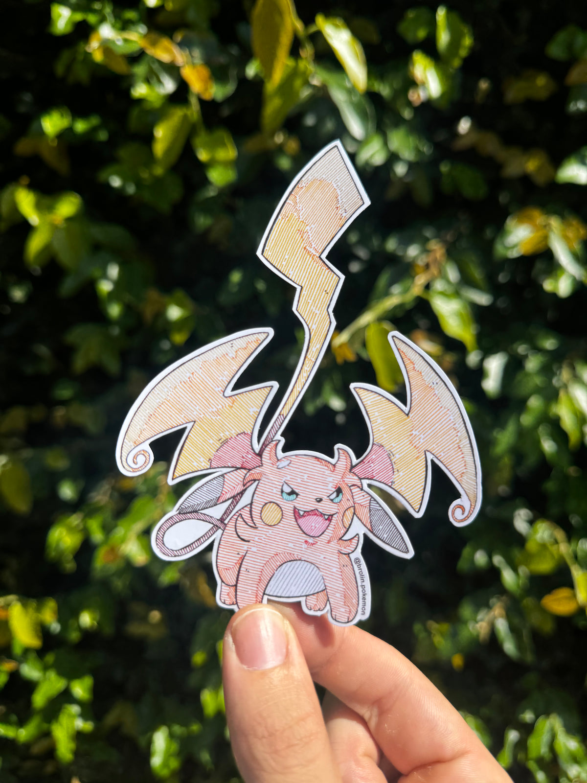 Mega Raichu Y Sticker