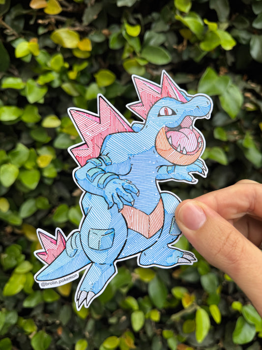 Feraligatr Sticker