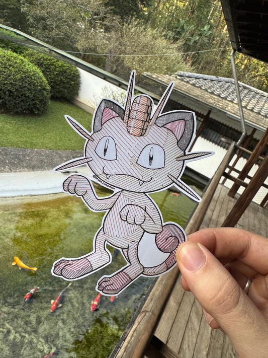 Meowth Sticker - Type 2