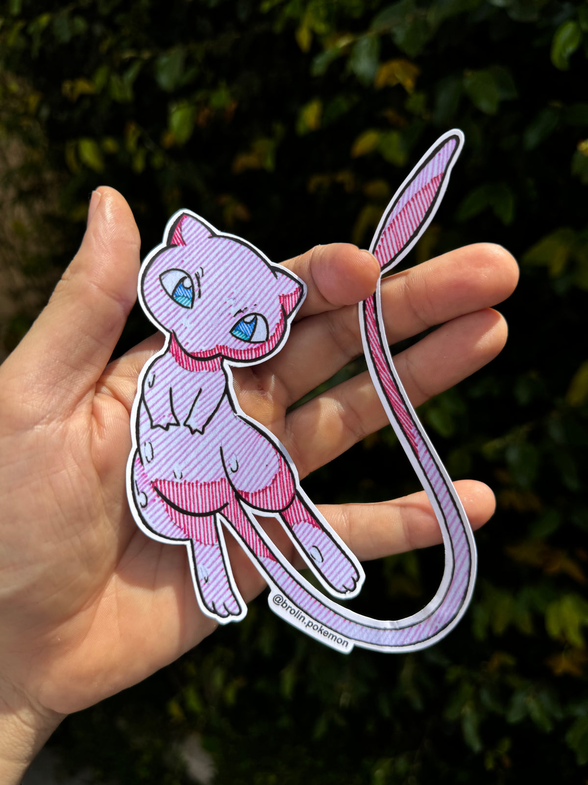 Mew Sticker