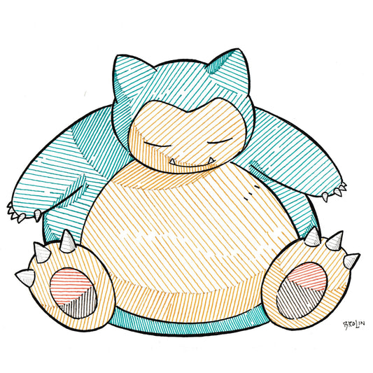 Snorlax Sticker