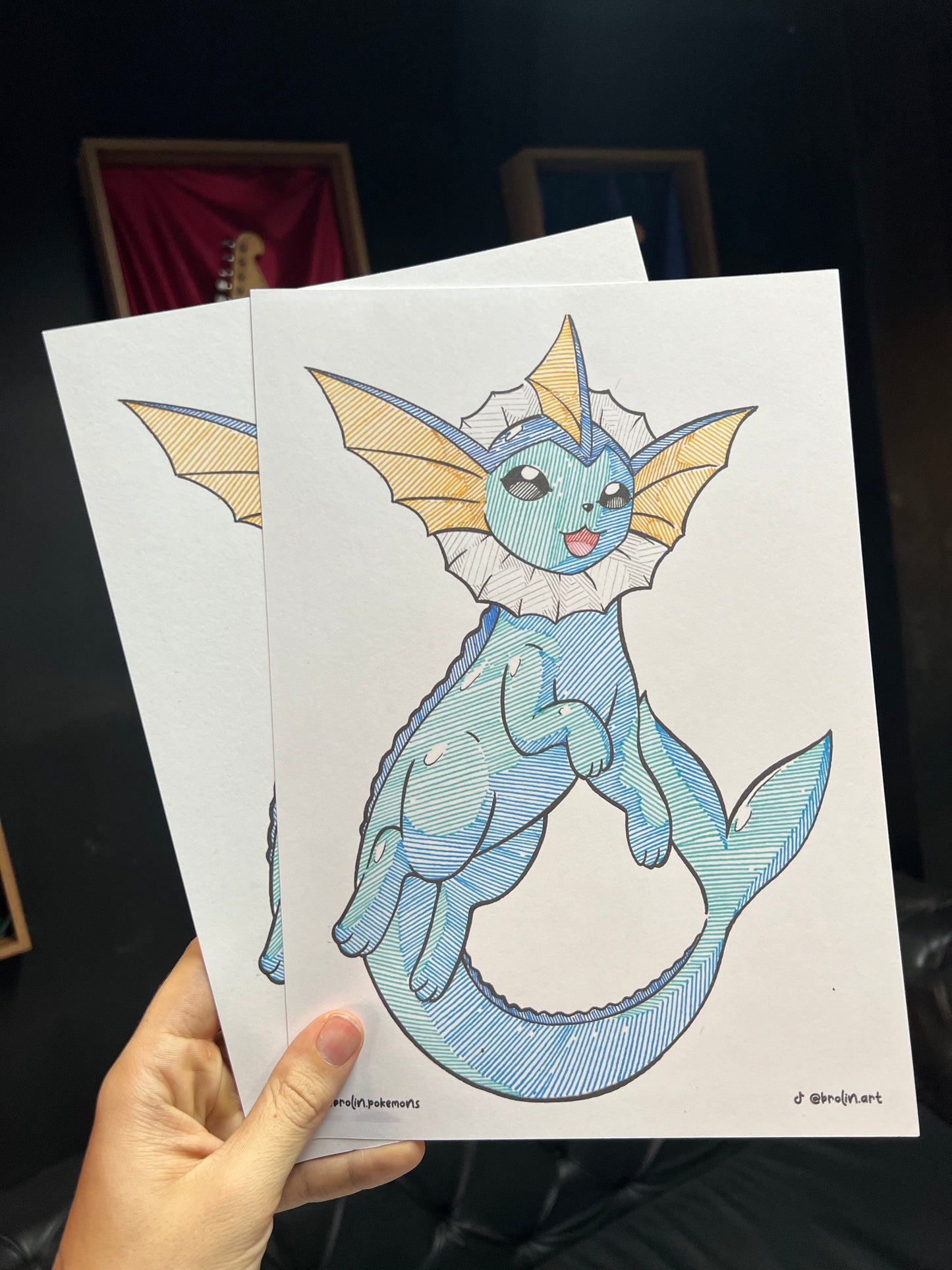 Vaporeon Print