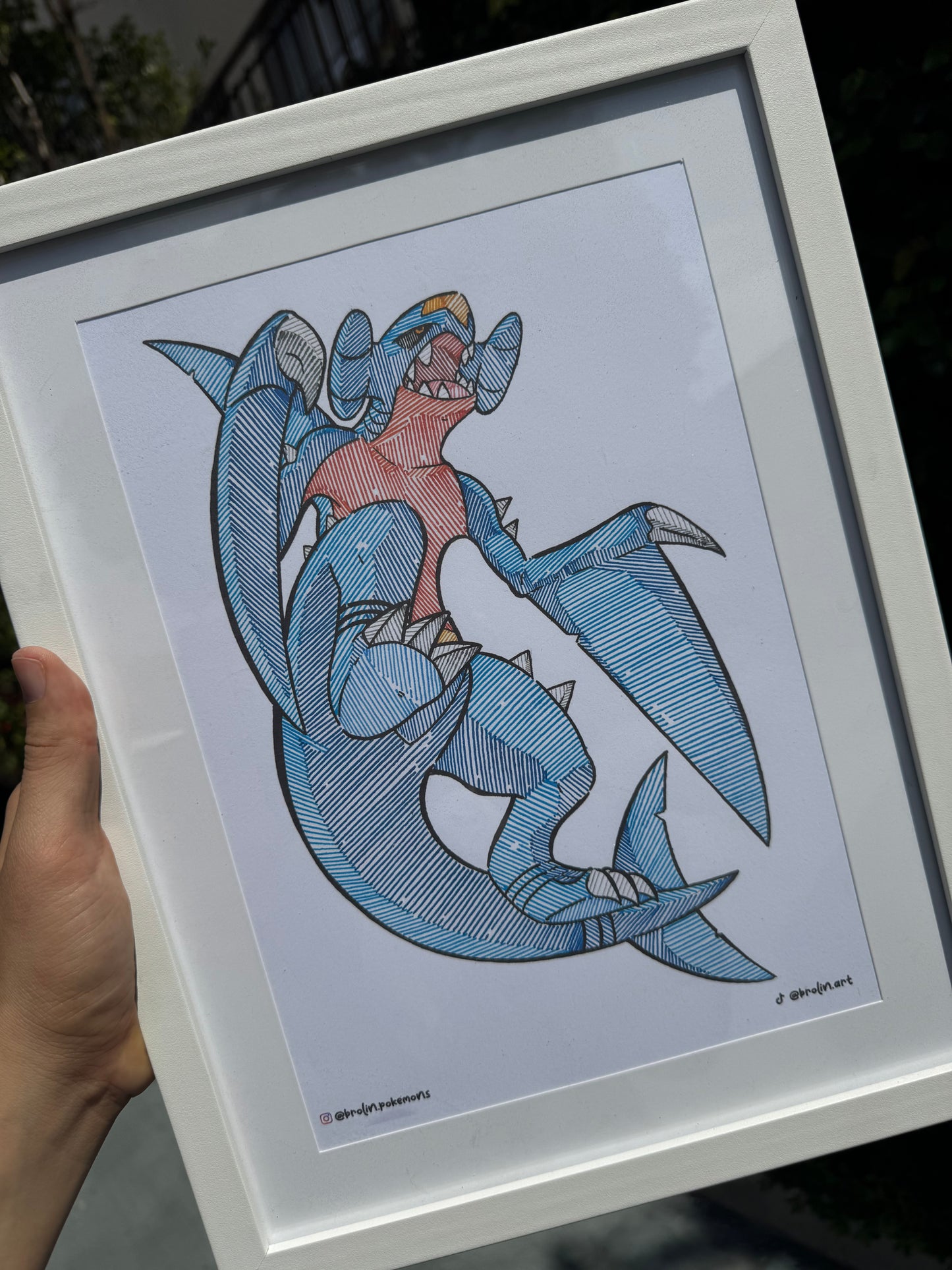 Garchomp Print