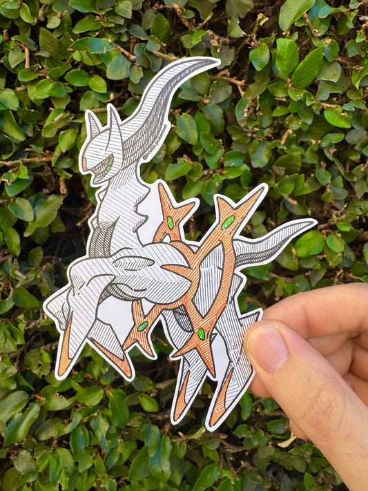 Arceus Sticker