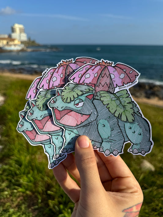 Venusaur Sticker (Large Size)