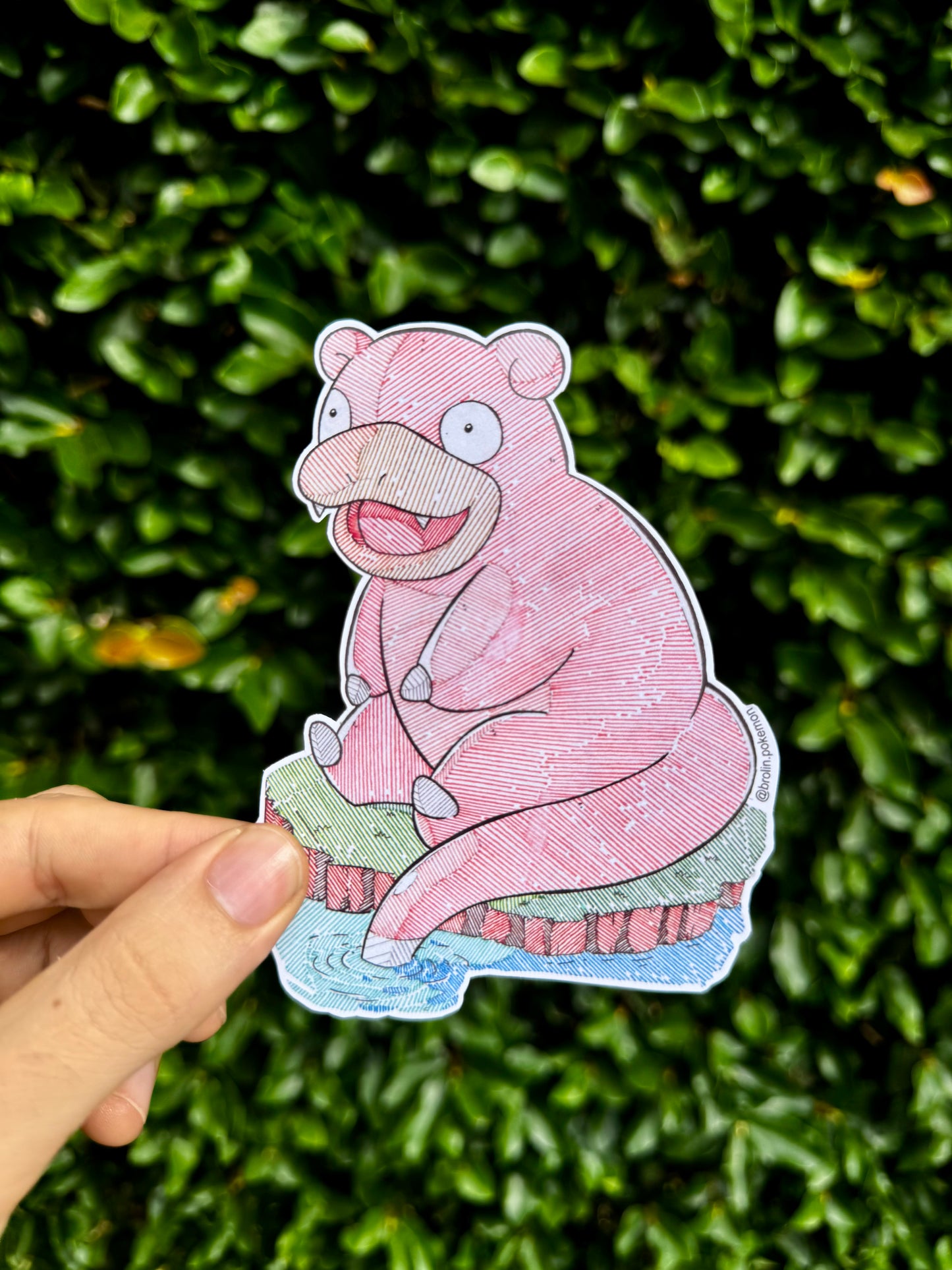 Slowpoke Sticker - Type 2