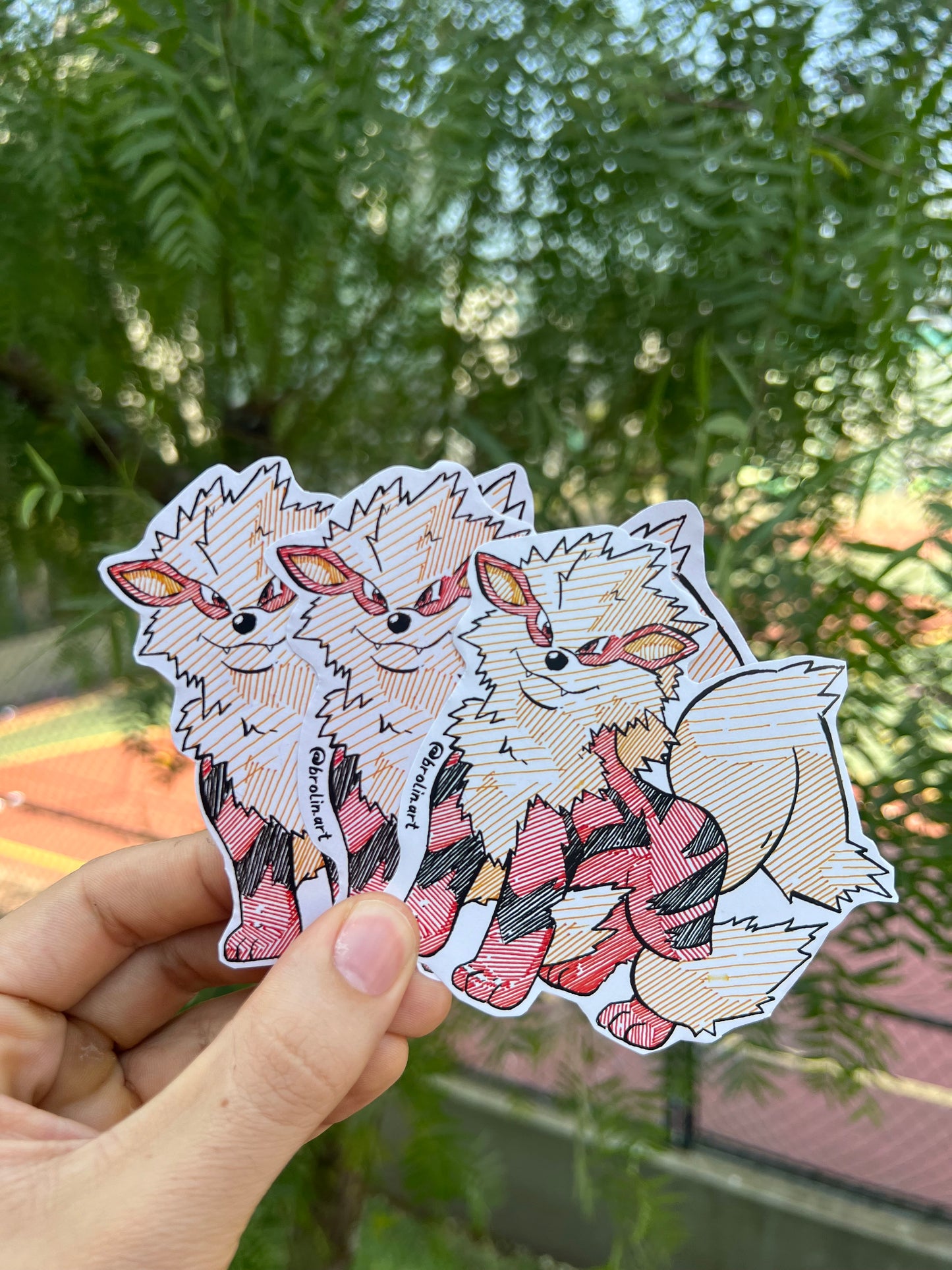 Arcanine Sticker