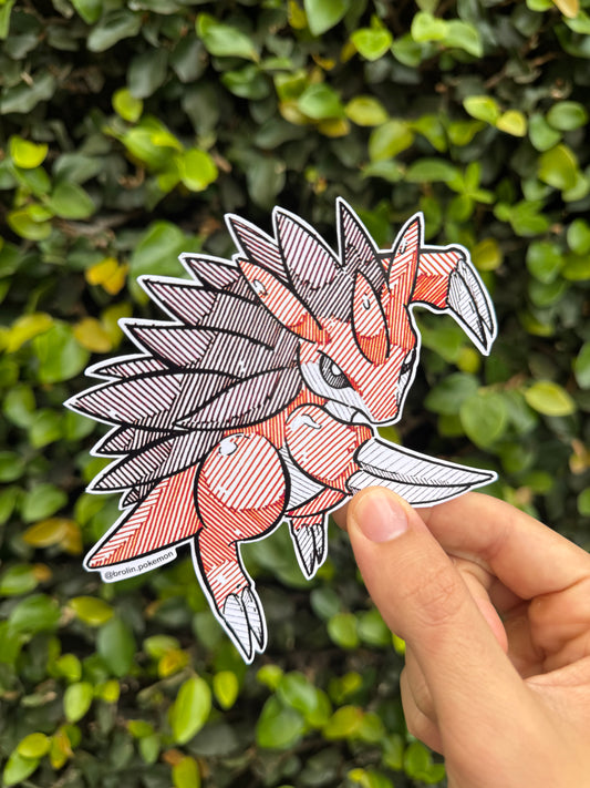 Sandslash Sticker