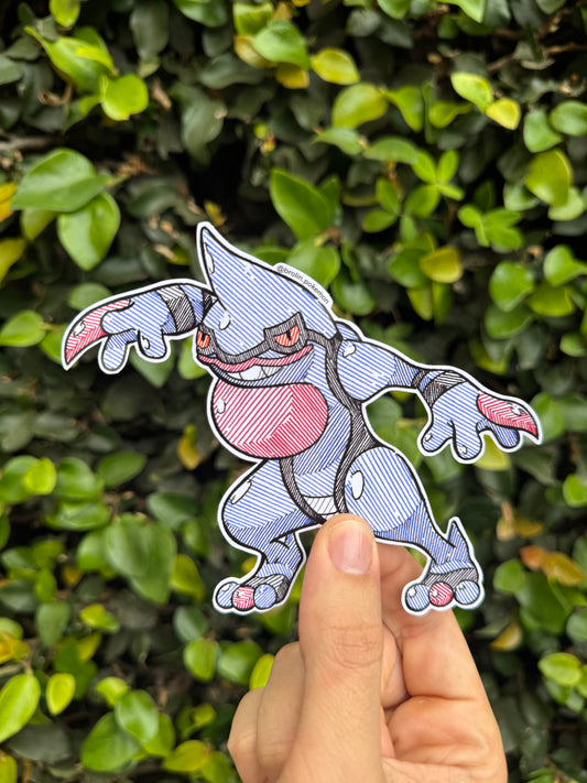 Toxicroak Sticker