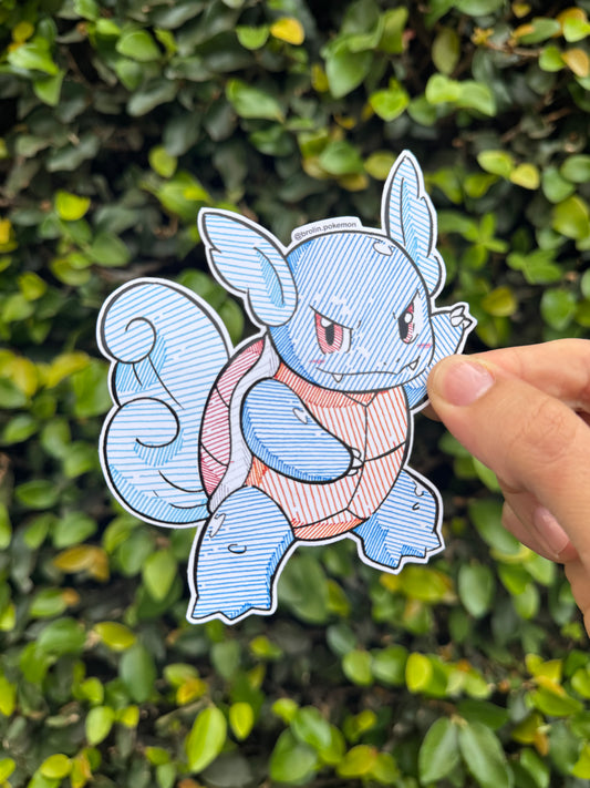 Wartortle Sticker