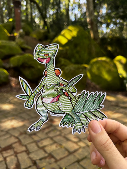 Sceptile Sticker