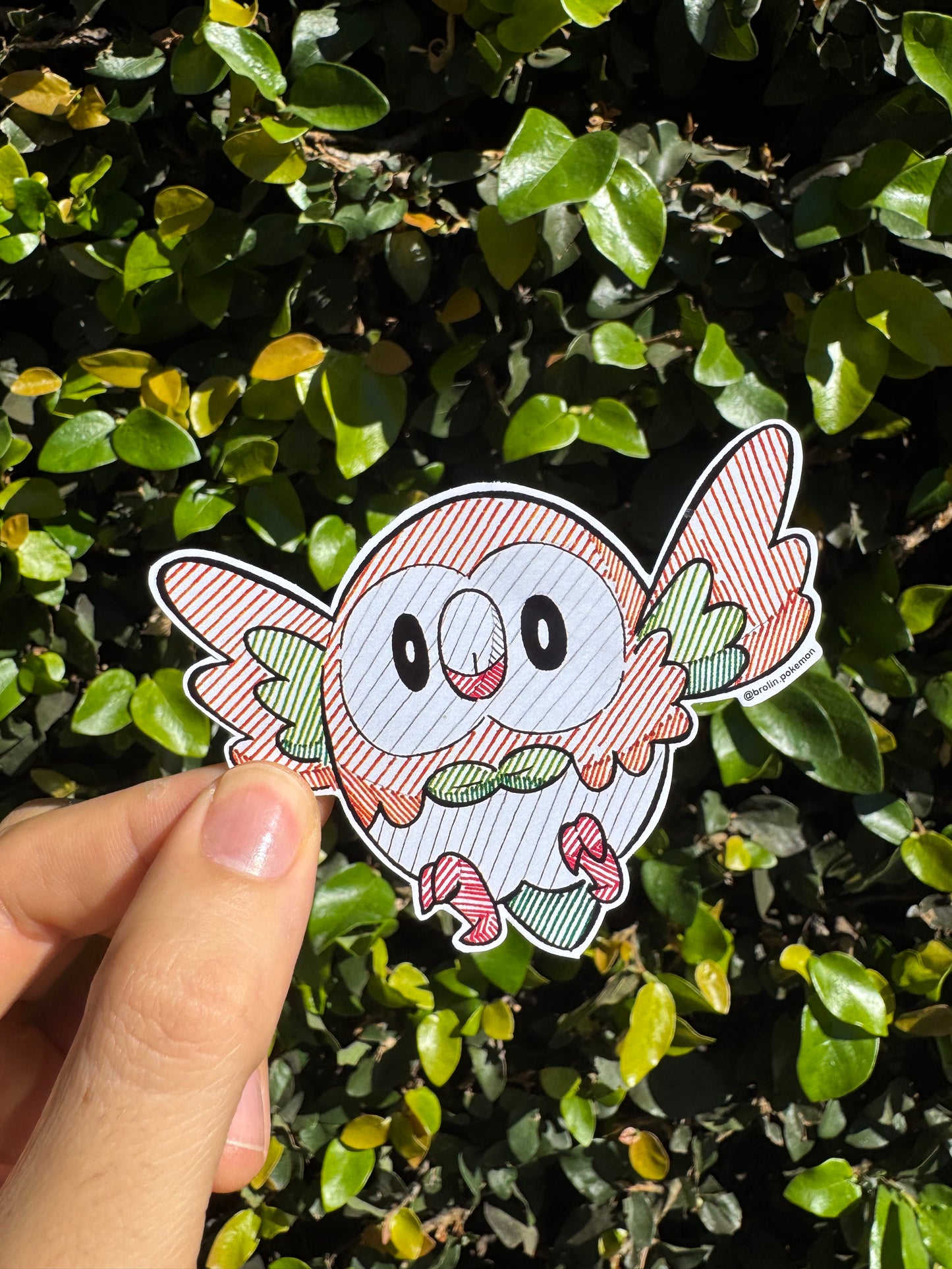 Rowlet Sticker