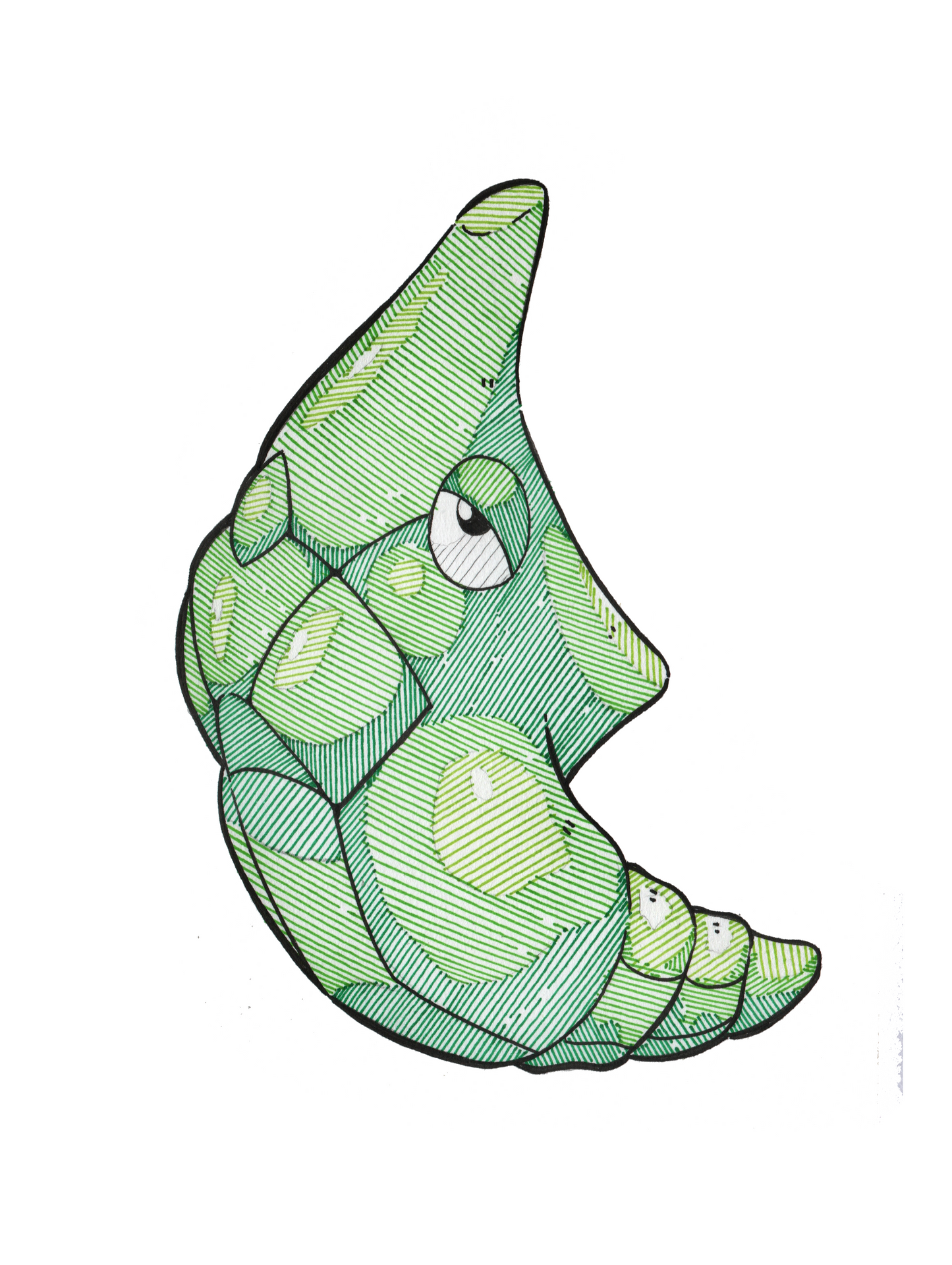 Metapod Sticker (Large Size)