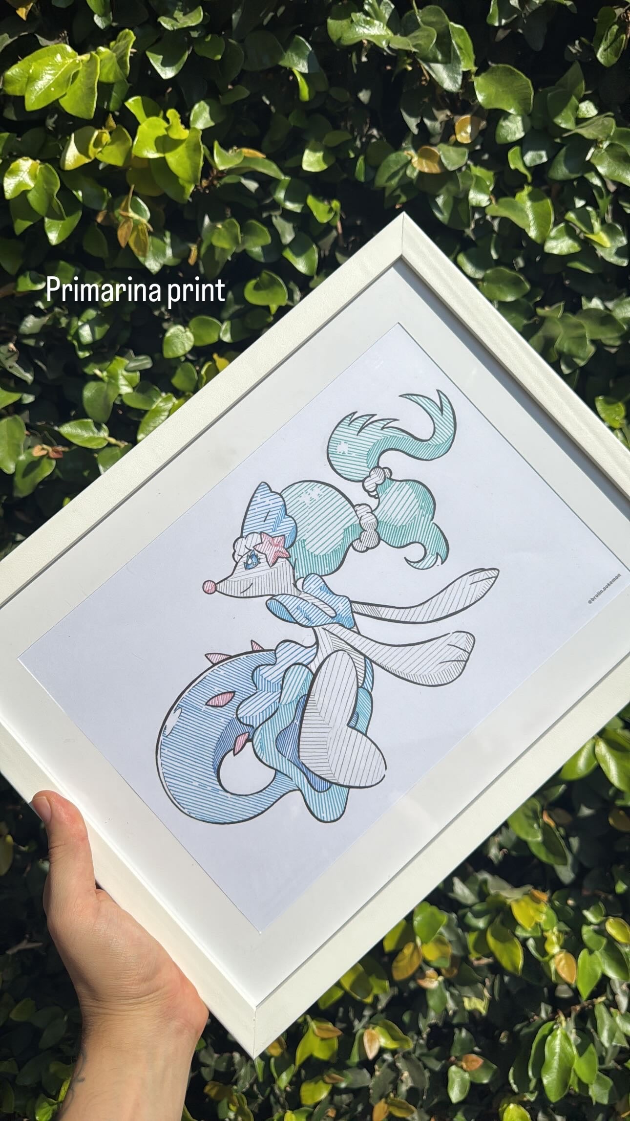 Primarina Print